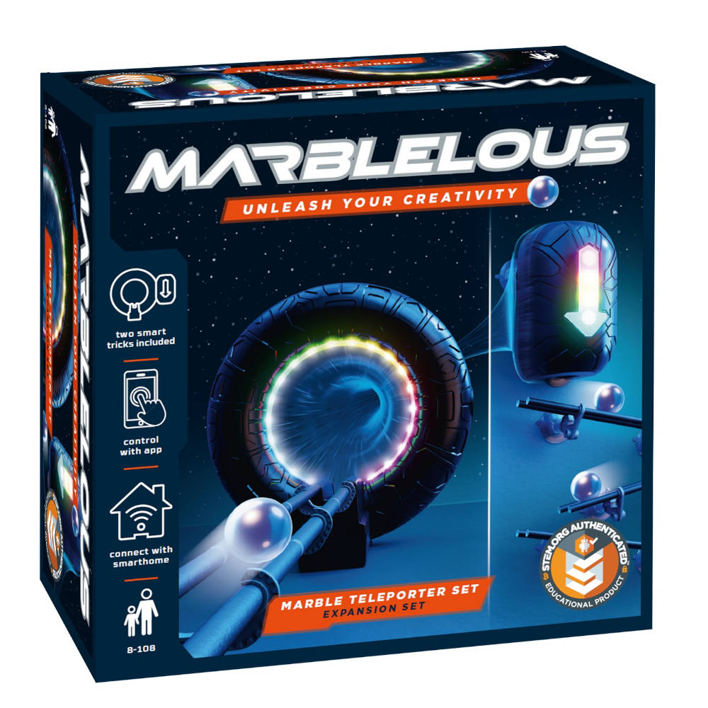 Marble Teleporter Set - Directe sprong in tijd-ruimte, oneindige mogelijkheden